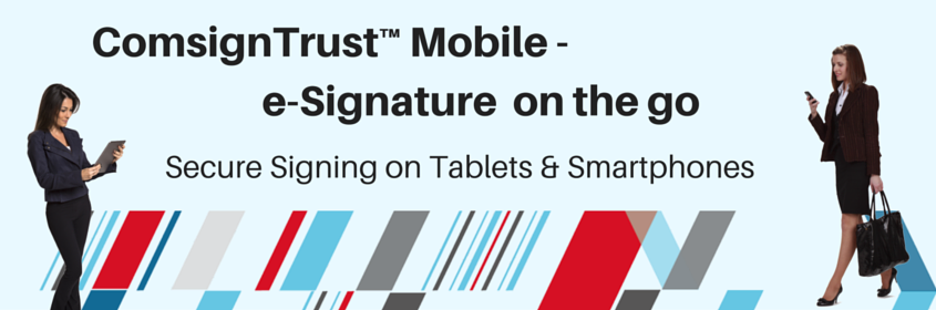 digital signature for mobile